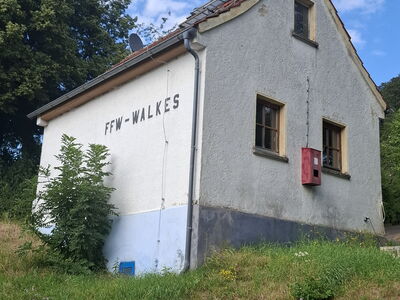 Jugendclub Walkes im ehemaligen Feuerwehrhaus von außen