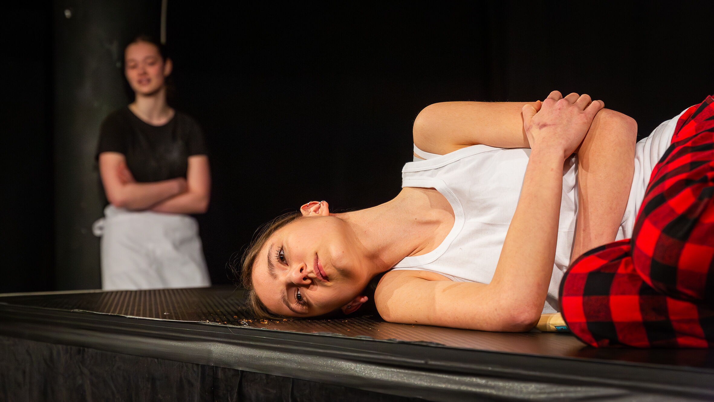 Szenenbild aus "Sinn" im Theater am Markt in Eisenach