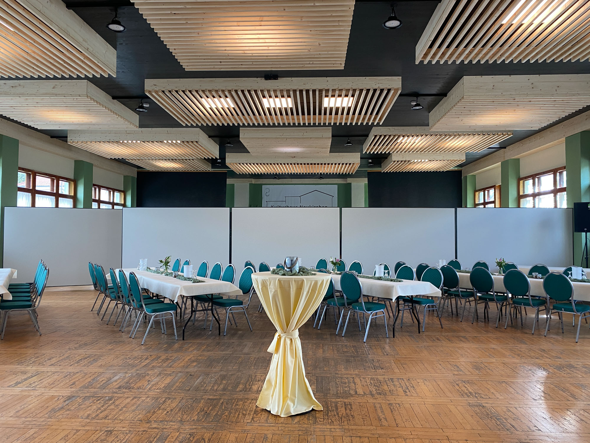 Saal im Kulturhaus Neukirchen