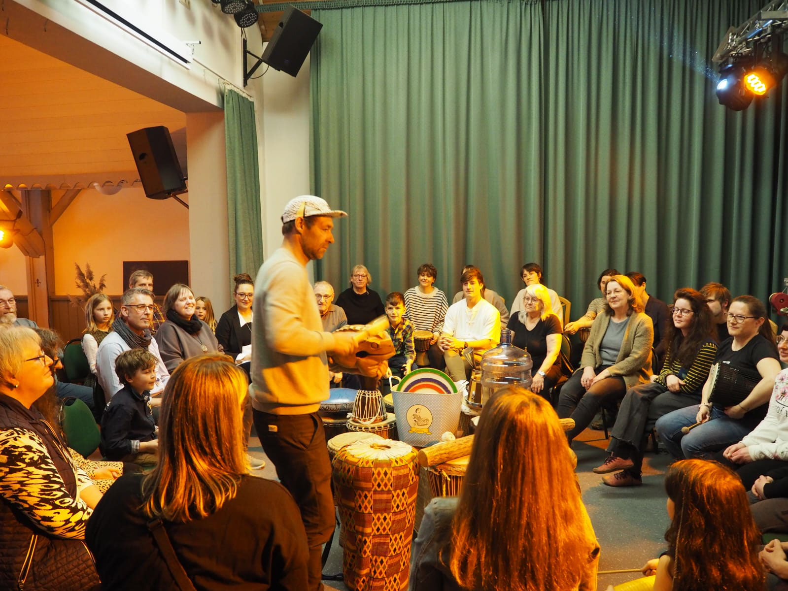 Drumcircle mit Andi Schulze